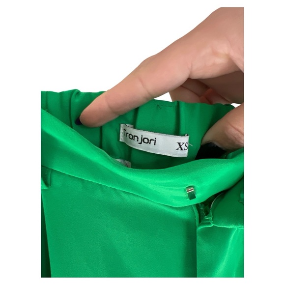 Tronjori Women's high waist casual wide leg long palazzo pants trousers size XS - Picture 2 of 3